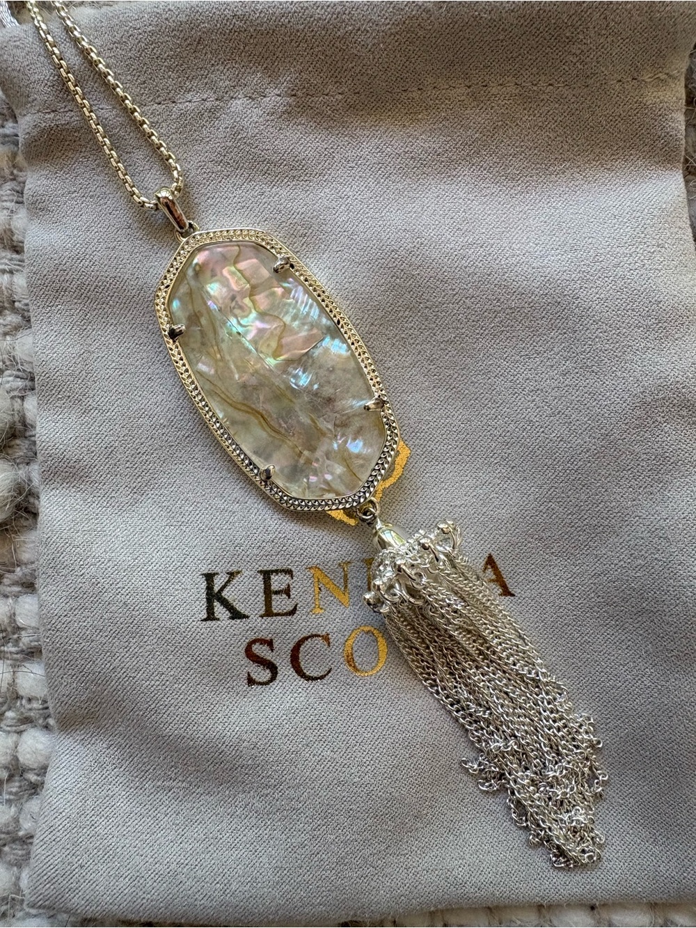 Kendra Scott Rayne Long Pendant Necklace